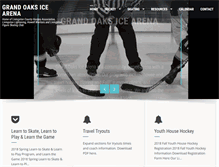 Tablet Screenshot of livingstonhockey.com